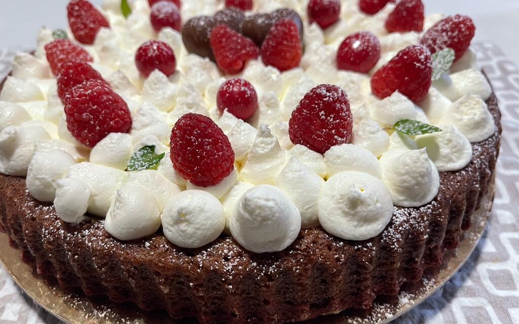 CROSTATA MORBIDA (DETTA ANCHE CROSTATA FURBA) RED VELVET