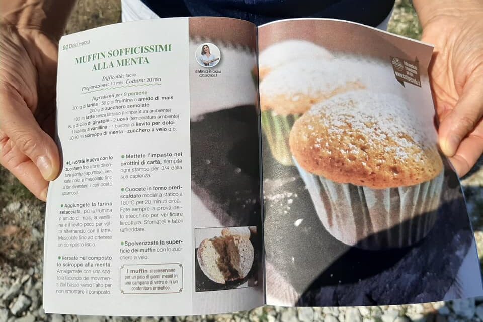 MUFFIN SOFFICISSIMI ALLA MENTA DELLA MONICA IN EDICOLA