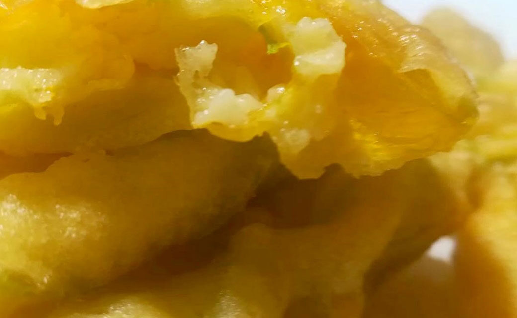 FIORI DI ZUCCA FRITTI DELLA MONICA