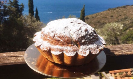 TORTA MEDITERRANEA AL PROFUMO DI MENTA DELLA MONICA