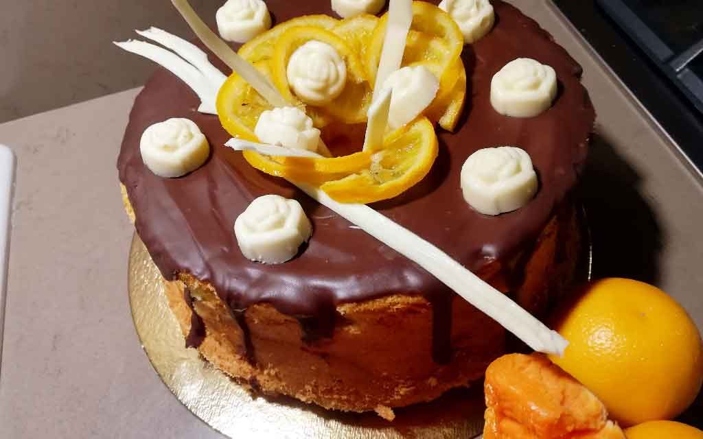 CHIFFON CAKE ALLA ZUCCA E ARANCIA DELLA MONICA