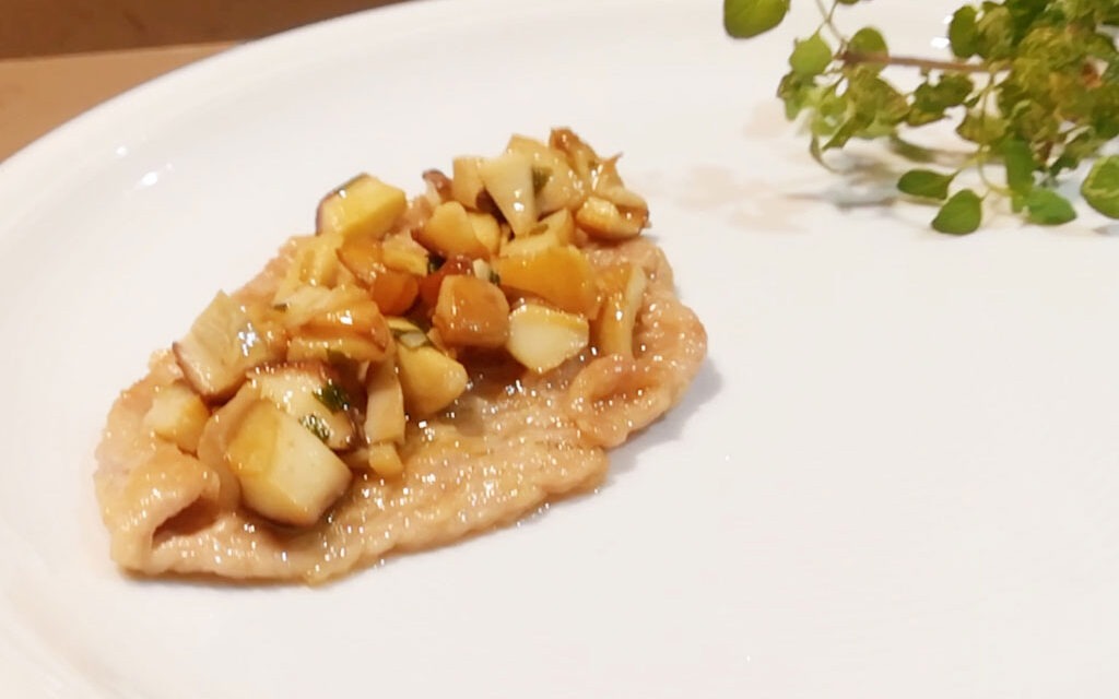 SCALOPPINE AI FUNGHI PORCINI FRESCHI DELLA MONICA