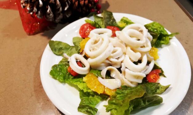 INSALATA DI TOTANI FRESCHI DELLA MONICA