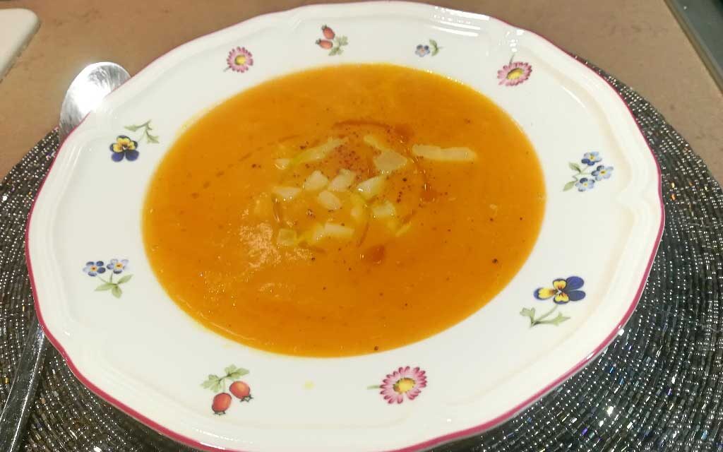 VELLUTATA DIETETICA DI ZUCCA DELLA MONICA