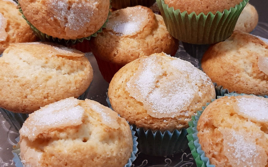 MUFFIN SOFFICI AL LIMONCELLO DELLA MONICA