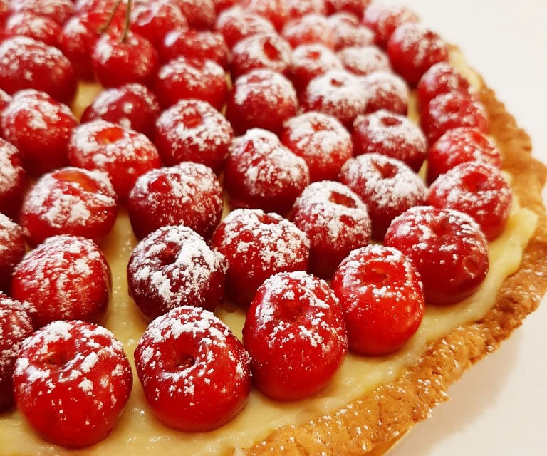 CROSTATA CON CILIEGIE DELLA MONICA