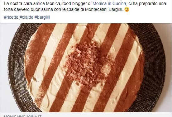 CIALDE DI MONTECATINI BARGILLI E MONICA IN CUCINA