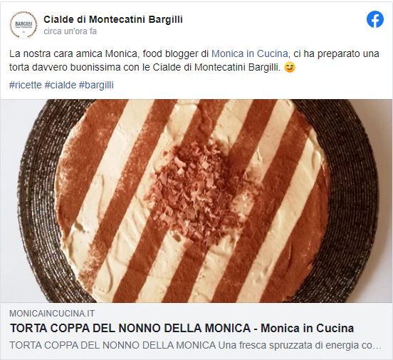 CIALDE DI MONTECATINI BARGILLI E MONICA IN CUCINA