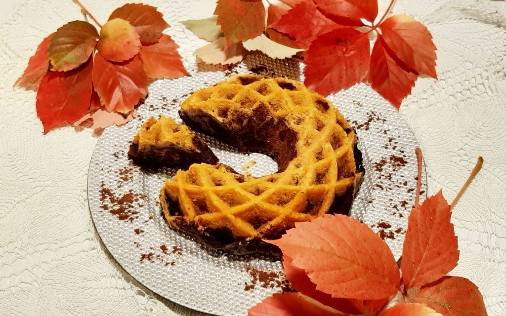 CIAMBELLA UMIDA CON ZUCCA E CACAO DELLA MONICA