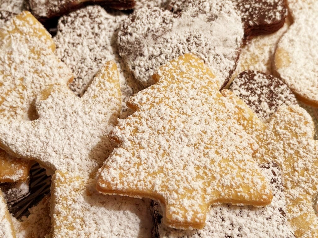 Biscotti  natalizi black & white della Monica