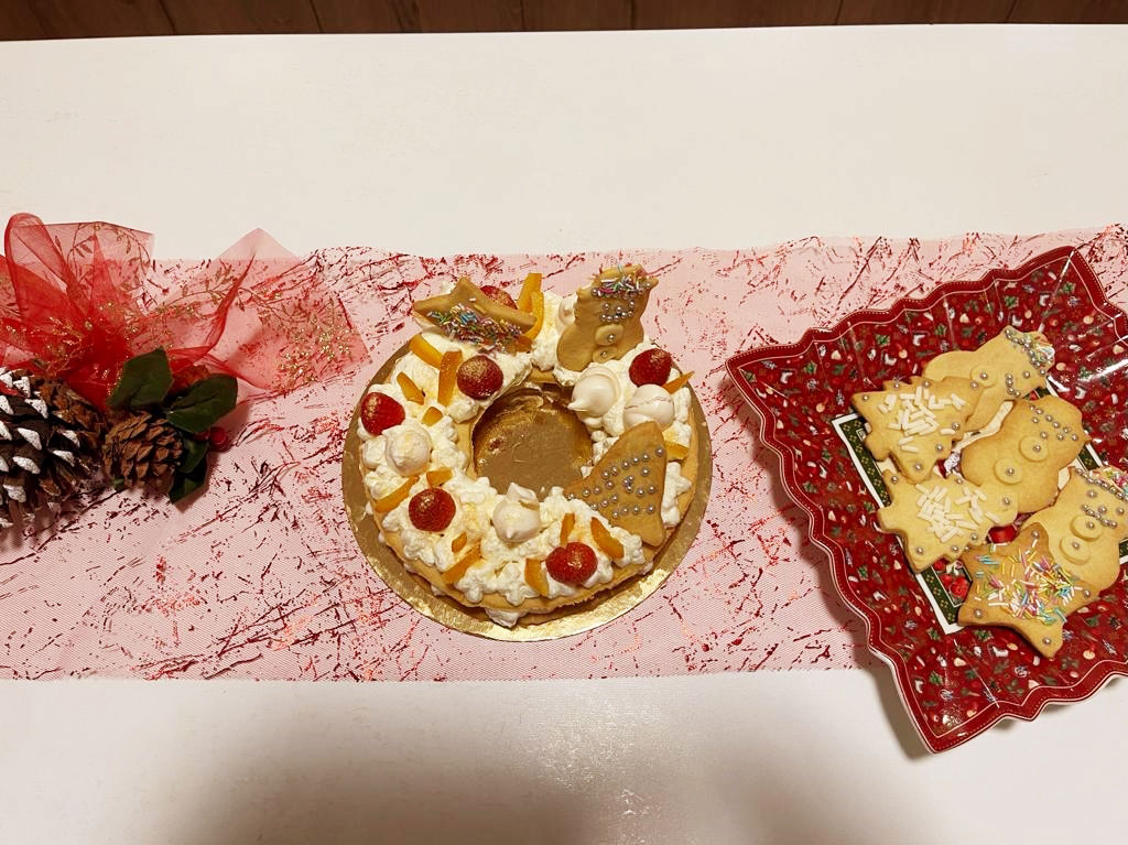 Cream tart di Natale della Monica