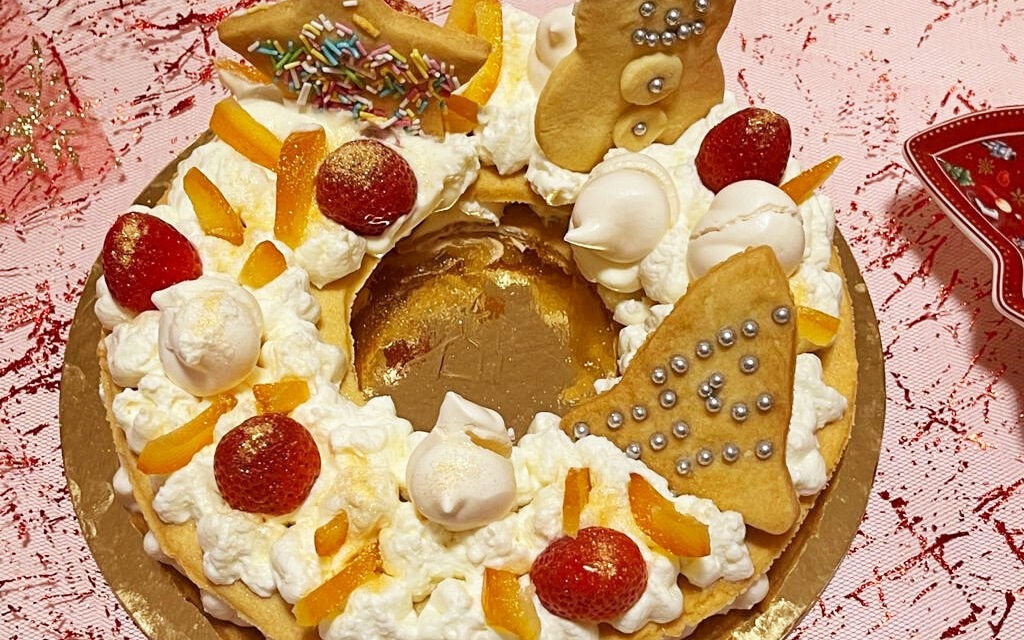 CREAM TART DI NATALE DELLA MONICA