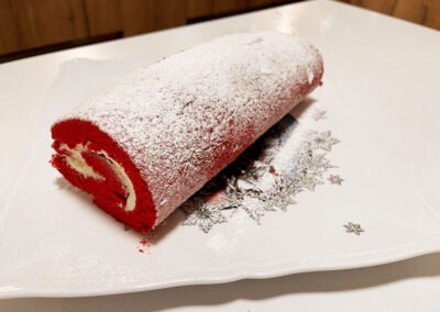 Rotolo red velvet della Monica