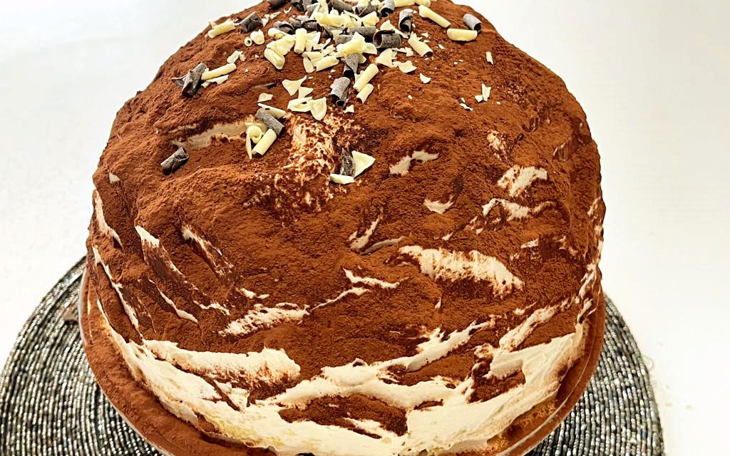 ZUCCOTTO TIRAMISÙ AL PANDORO (SENZA UOVA) FACILE E VELOCE DELLA MONICA