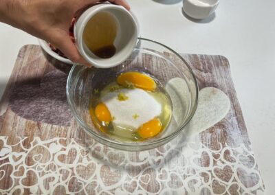 Aggiungete un cucchiaino di estratto di vaniglia