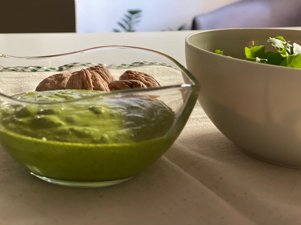 Pesto di rucola con noci della Monica