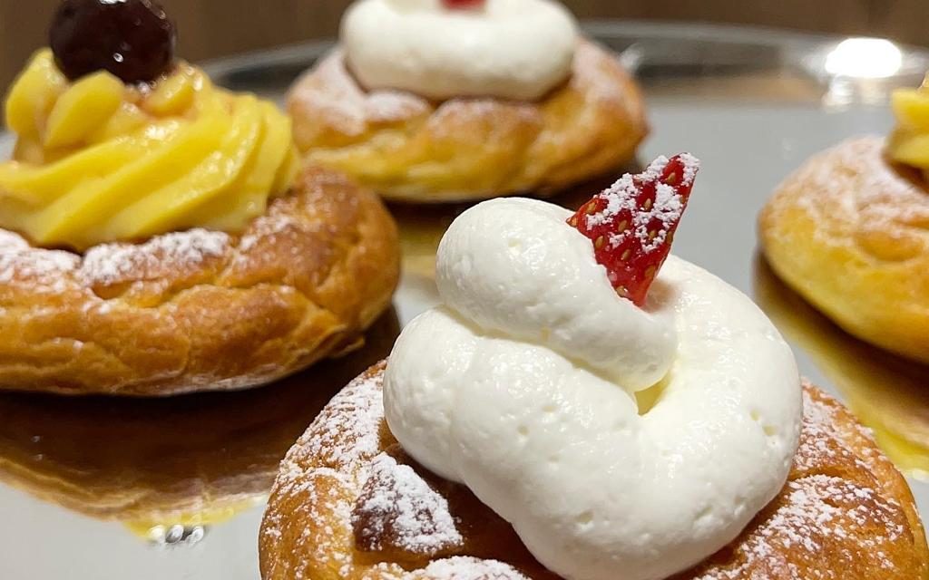 Zeppole di San Giuseppe al forno della Monica