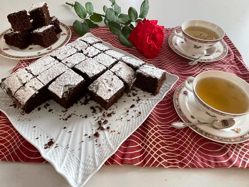 Torta quadrotti al cacao 5 minuti della Monica
