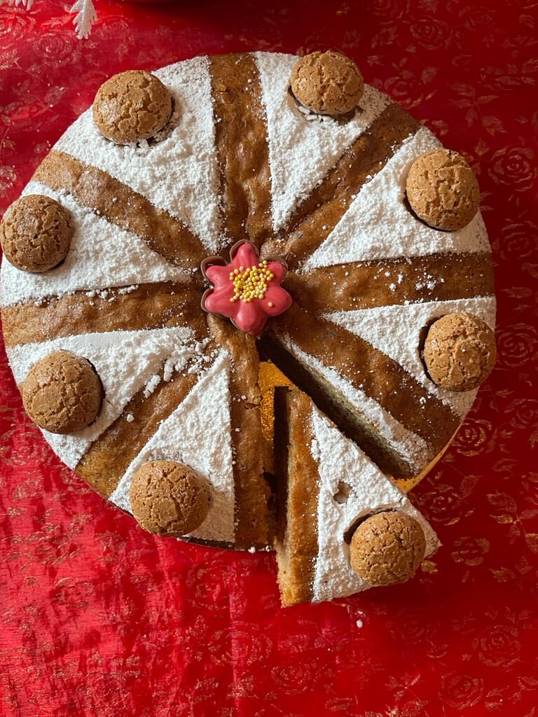 Torta agli amaretti