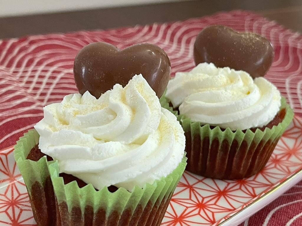 Red velvet cupcake rossi