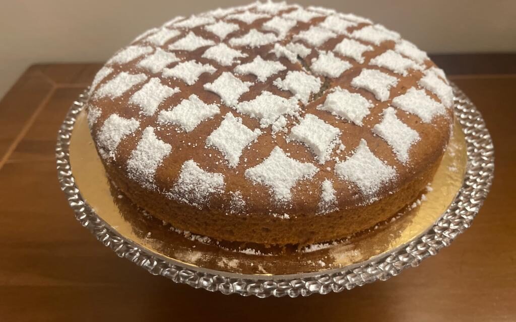 TORTA CON I CACHI SOFFICISSIMA