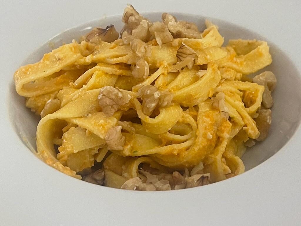 Pesto di zucca e noci