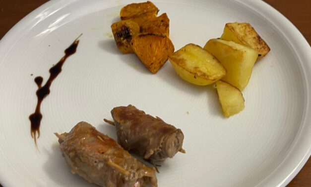 Involtini di carne di vitellina